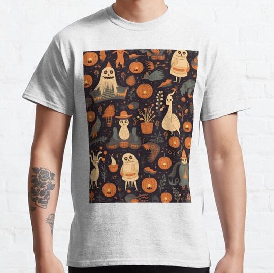 Discover Haunted Halloween Garden T-shirts