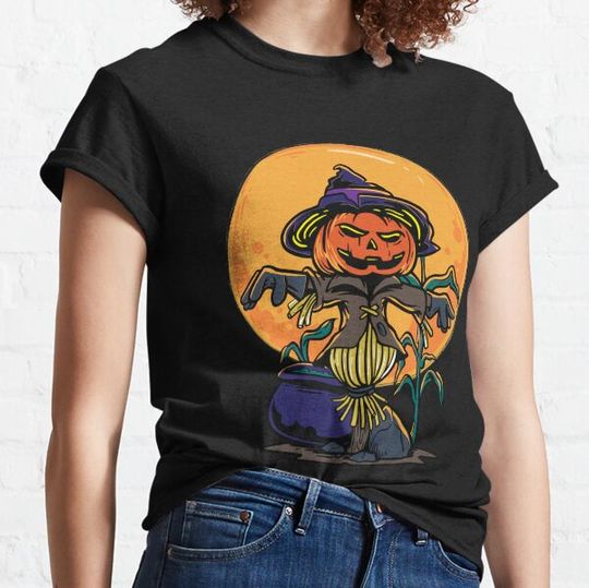 Discover Halloween Scarecrow T-shirts