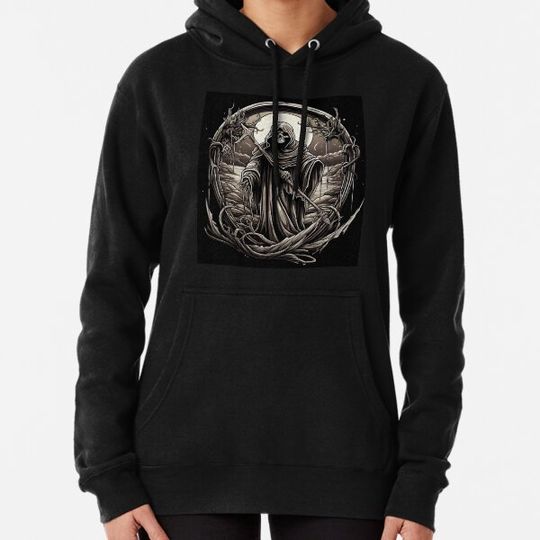 Discover Halloween Death  Skull  - Donald Hoodies