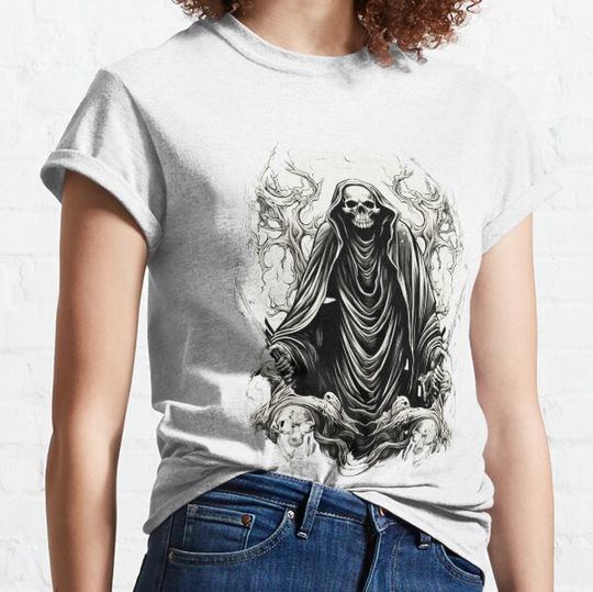 Discover Halloween Death  Skull  - Daniel T-shirts