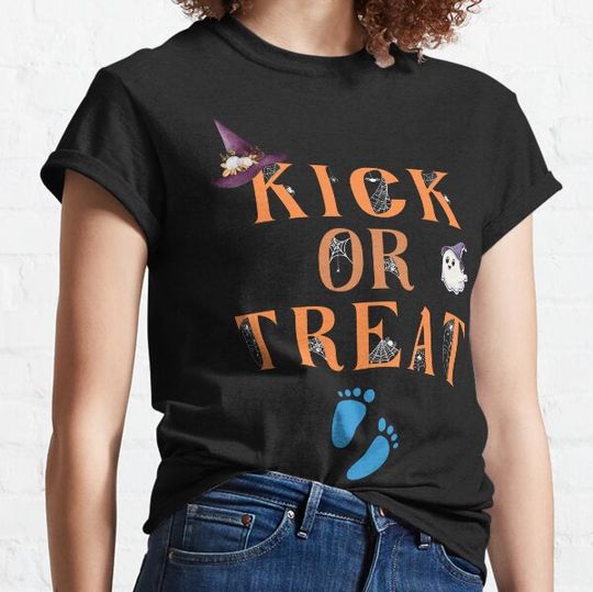 Discover Halloween Pregnancy - Kick or Treat T-shirts