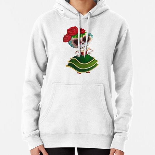 Discover Mexican Skeleton Girl Hoodies