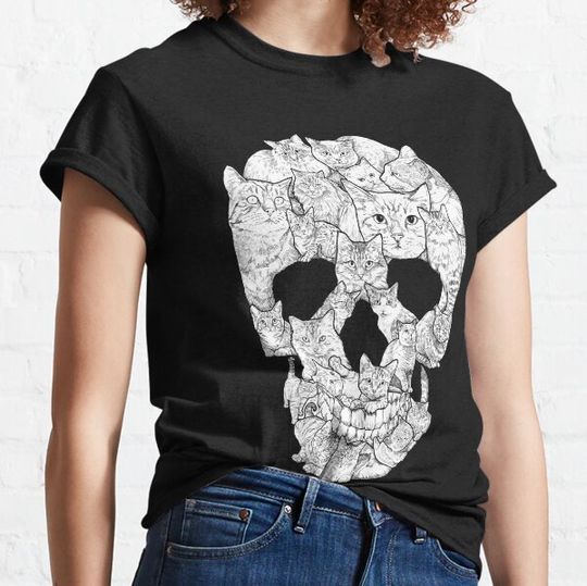 Discover Cat Skull T-shirts