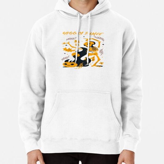 Discover Spooky Dance Skeleton Halloween Design Hoodies