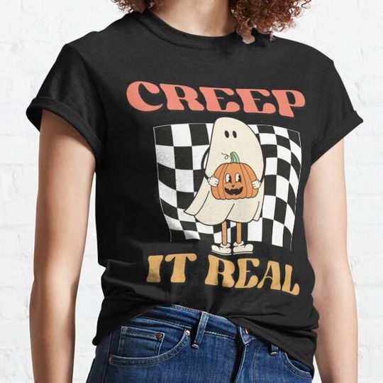 Discover Creep It Real Halloween   (2) T-shirts