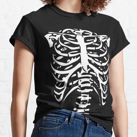 Discover Skeleton Rib Cage T-shirts
