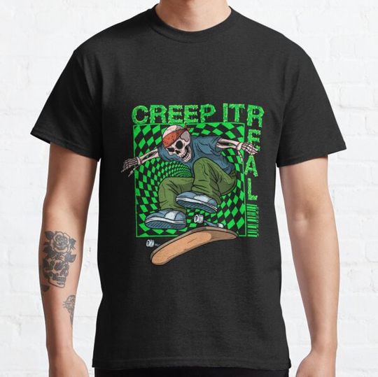 Discover Creep it real vintage ghost halloween T-shirts
