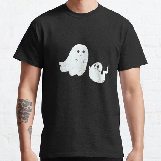 Discover Funny Ghost Halloween T-Shirt - Cute and Spooky Apparel
