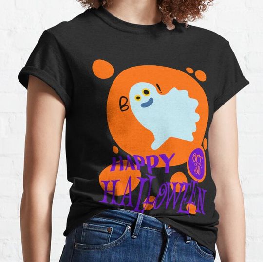 Discover Happy Halloween Ghost T-shirts