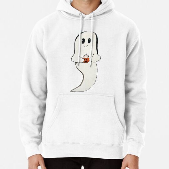 Discover Cozy Cocoa Ghostie - Pink Hoodies