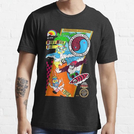 Discover T & C Town and Country Surf Designs Vintage Replica Video Game   Classic T-shirts