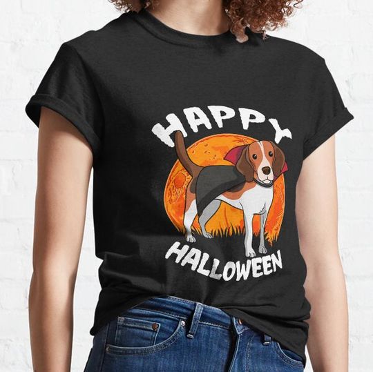 Discover Happy Halloween Beagle Dog In Spooky T-shirts