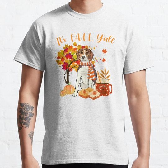 Discover Its Fall Yall Beagle Dog Halloween Autumn T-shirts