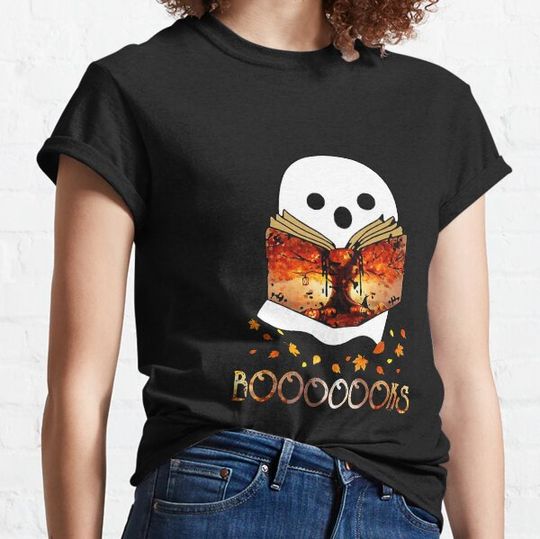Discover Boo Read Books Library Funny Booooks T-shirts