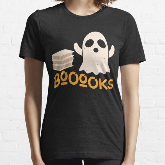 Discover Booooks Funny Ghost With Books T-shirts