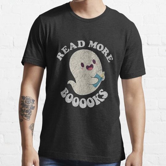 Discover Booooks! Vintage Halloween Ghost T-shirts