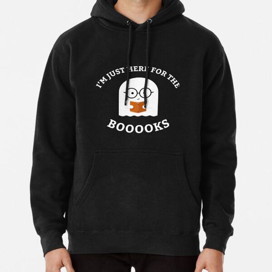 Discover I'm Just Here For The Booooks Hoodies