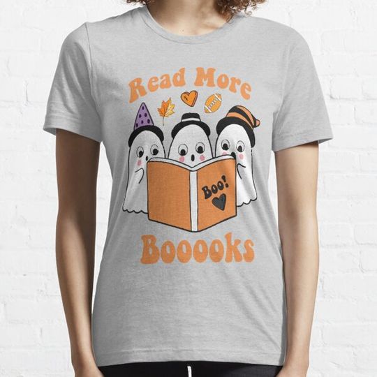 Discover Booooks Ghost Read More Books T-shirts