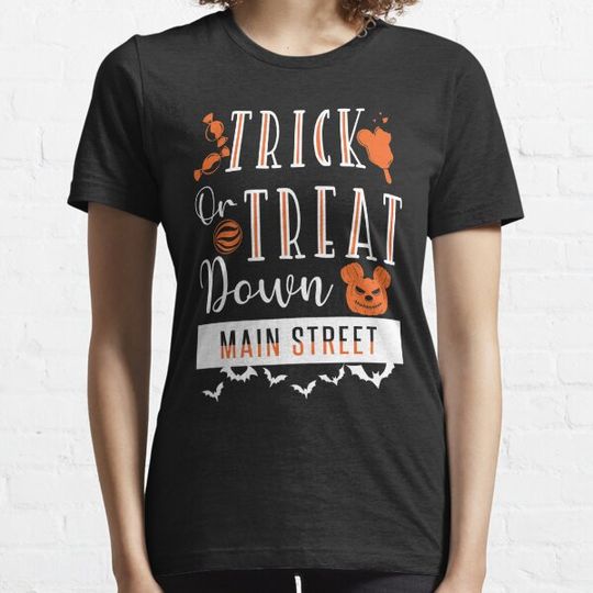 Discover Trick or Treat Down Main Street T-shirts