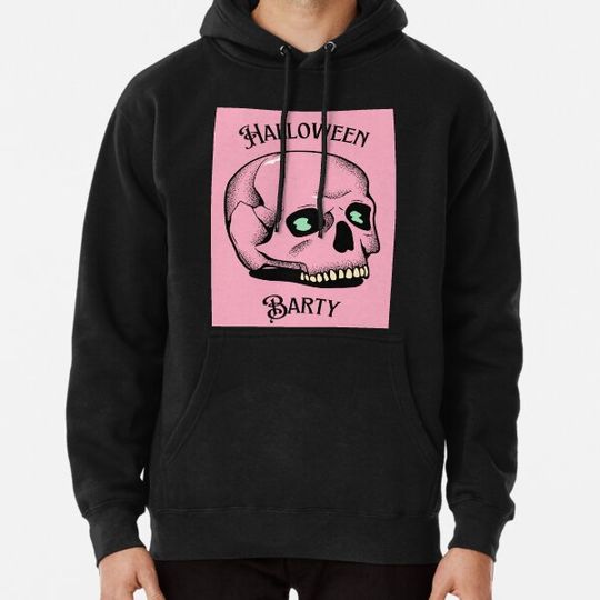 Discover Halloween Happy funny halloween party this year skull Hoodies