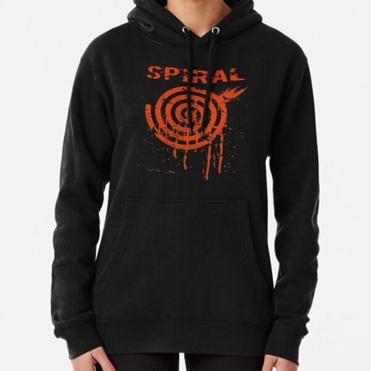 Discover Scary Spiral Blood Stained Distressed Horror Halloween Gift Hoodies