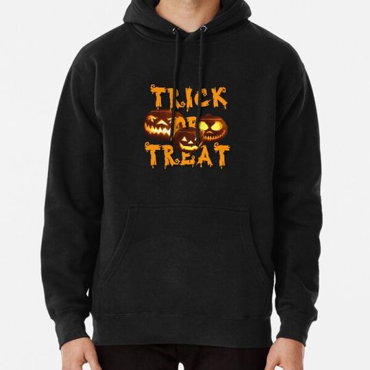 Discover Trick or Treat, Halloween Pumpkins Hoodies