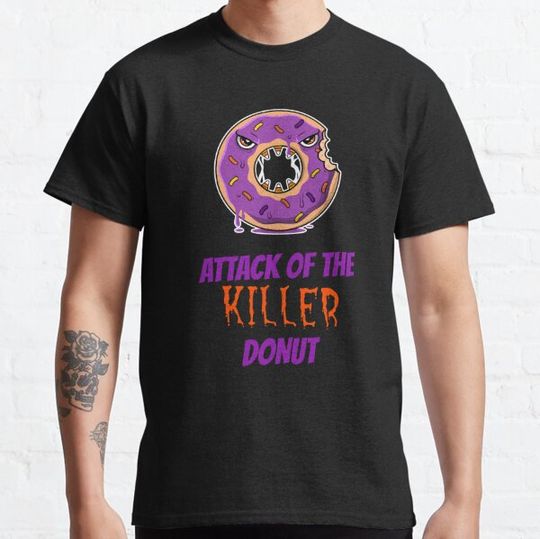 Discover Attack Of The Killer Donut - Horror - Halloween T-shirts