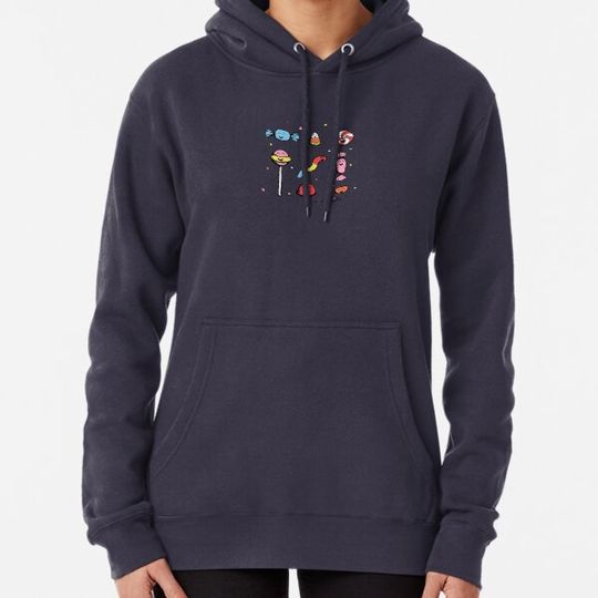 Discover Kawaii Cute Pastel Candy Drawing Illustration Hoodies