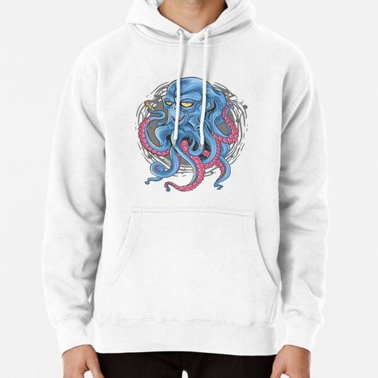 Discover Terrifying alien octopus Hoodies