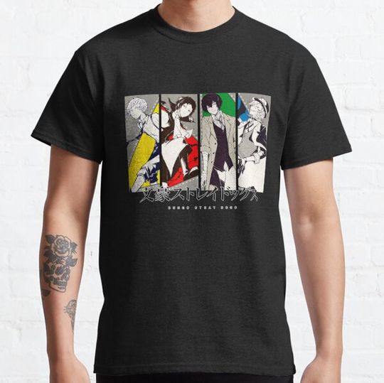 Discover Bungo Stray Cool Anime Dogs T-shirts