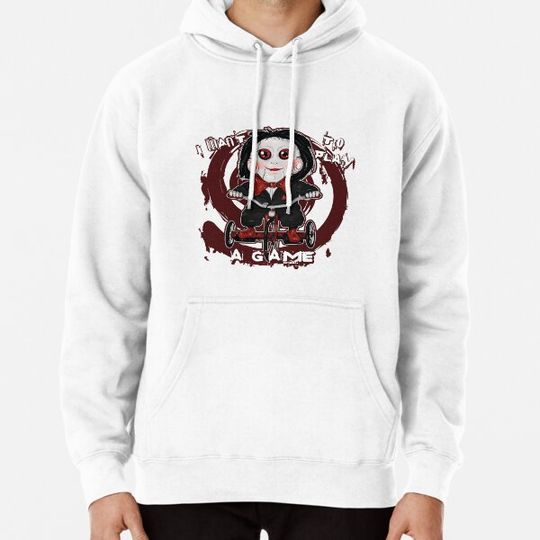 Discover Saw doll with Tricycle Hoodies