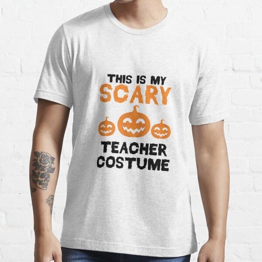 Discover This Is My Scary Teacher Costume Halloween T-shirts