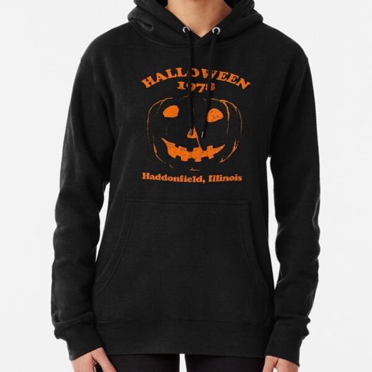 Discover Halloween 1978 Holiday Spooky Myers Pumpkin Haddonfield Hoodies