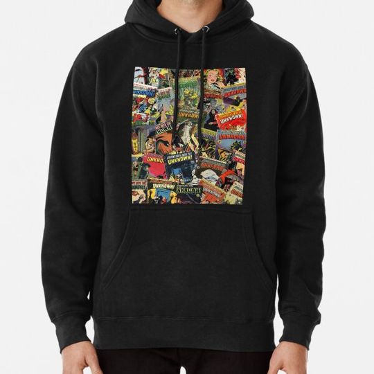 Discover Vintage Comic Book - Adventures into the Unknown Hoodie