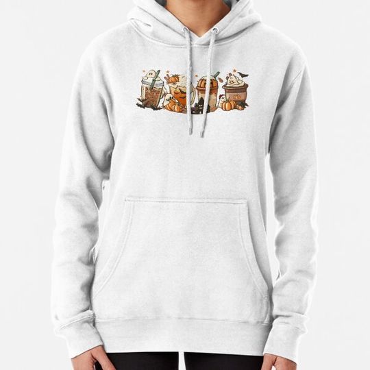 Discover Cute Halloween warm cozy autumn for Coffee Lovers Hoodies