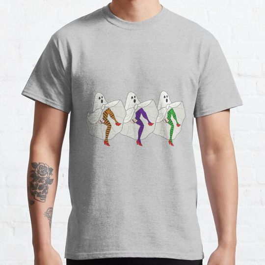 Discover Halloween Can Can Ghost T-shirts