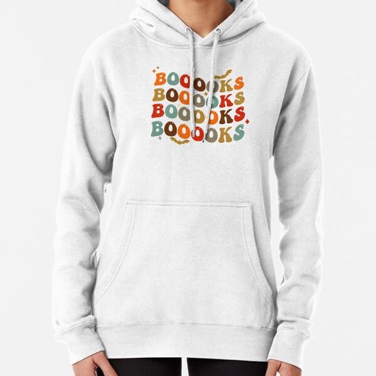 Discover BOOOOKS HALLOWEEN FOR SPOOKY READERS Hoodies
