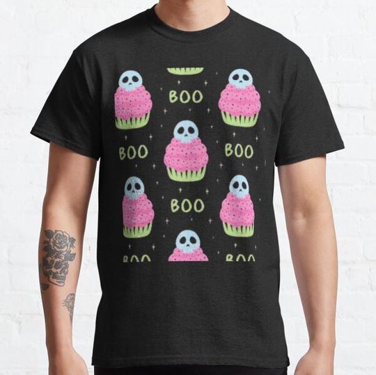 Discover Cute Ghost Book Reading Teacher School Funny T-Shirts
