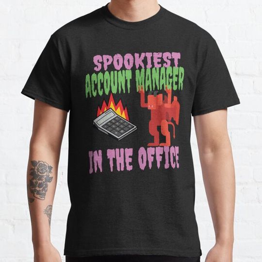 Discover Spookiest Account Manager In The Office Halloween T-shirts