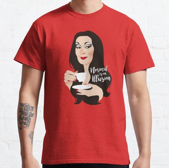 Discover Normal is an illusion T-shirts