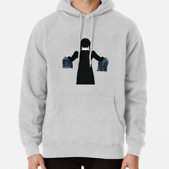 Discover Wednesday Addams and the piranhas Hoodies