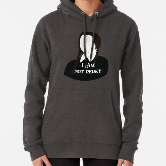 Discover Wednesday Addams - I'm not perky Hoodies