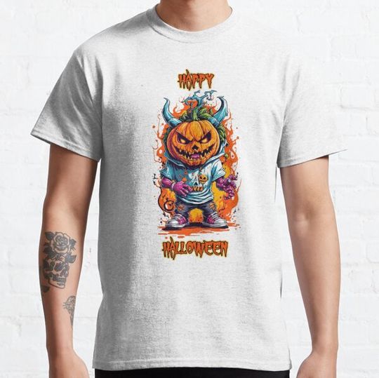 Discover Happy Halloween-Demon Child T-shirts