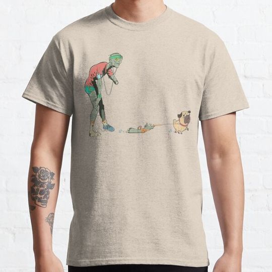 Discover Halloween Funny Zombie Cute Pug Dog Friend T-shirts