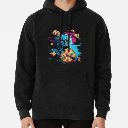 Discover zombie cookie halloween Hoodies