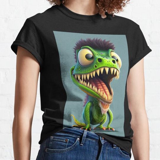 Discover Zombie crocodile for Halloween T-shirts