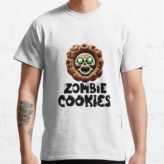 Discover zombie cookies T-shirts