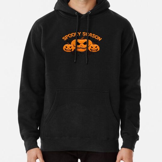 Discover Halloween Spooky Season With Funny Pumpkin Heads Hoodies