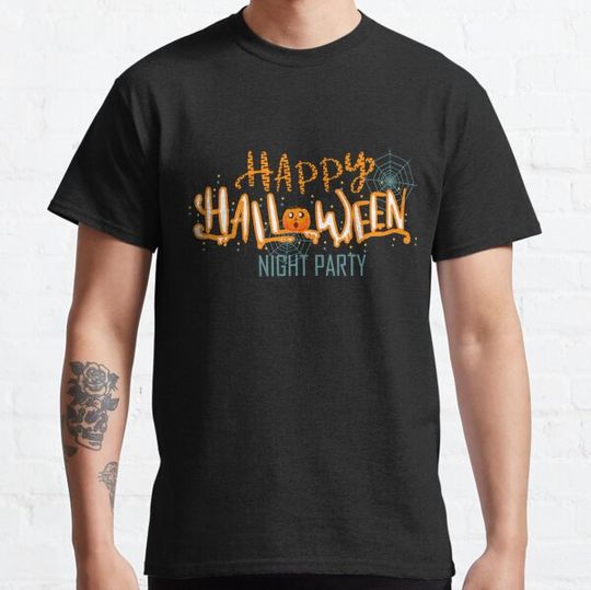 Discover Cute Spooky Halloween Sublimation - Pumpkin Happy Halloween Night Party T-shirts