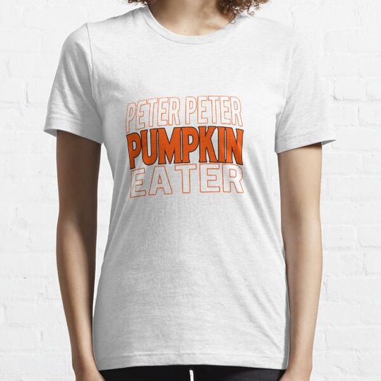 Discover Peter Peter Pumpkin Eater Couples Halloween Costume Shirt T-shirts
